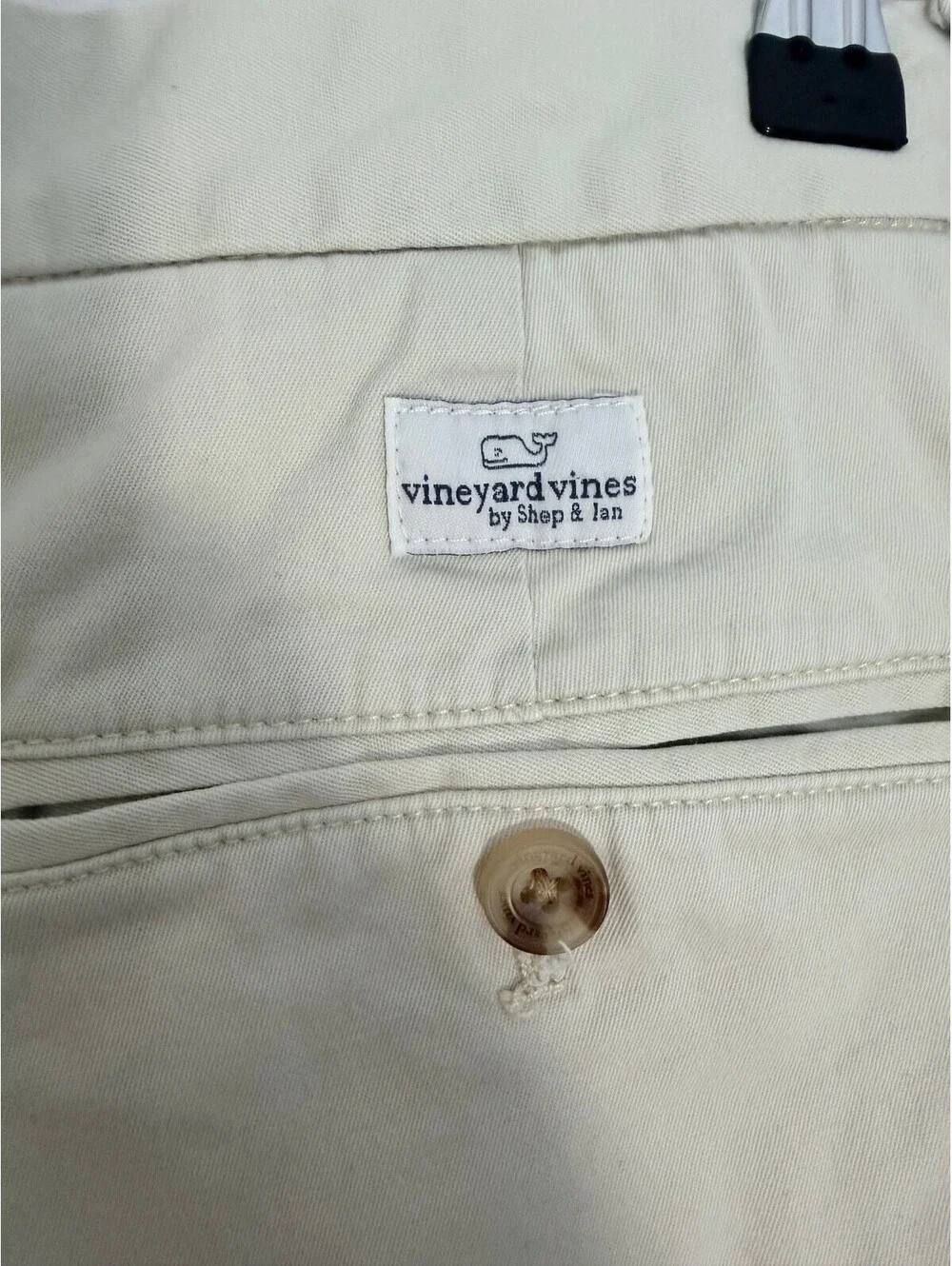 Vineyard Vines Men’s Chino Shorts Size 32 Khaki Stretch Cotton